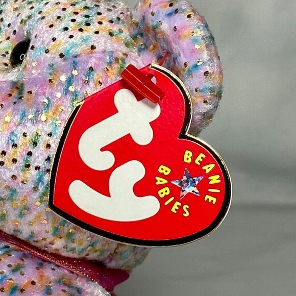 Ty Beanie Baby 2001 Signature Bear Retired P.E. Pellets MWMT 9th Gen Hang Tag - Picture 5 of 13